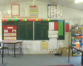 Das Klassenzimmer meiner Klasse Südafrika-Sport-Klassenzimmer