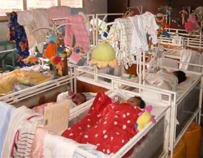 Im Schlafzimmer athiopien-sozialarbeit-babies
