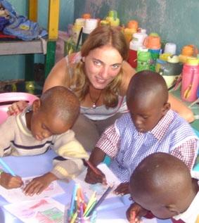 Gruppenbild im Kindergarten sozialarbeit-senegal-kindergarten