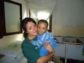 Mit Kind im Krankenhaus ethiopia-krankenpflege