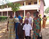 Mit meiner Gastfamilie Ghana, Freiwillig, Familie