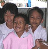 Meine Schüler Thailand, Freiwillig, Kids
