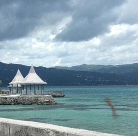 Der Strand von Montego Bay Medizin praktikum Jamaika Montego Bay
