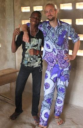 Mon petit frère Gregoire togo-unterrichten-freund
