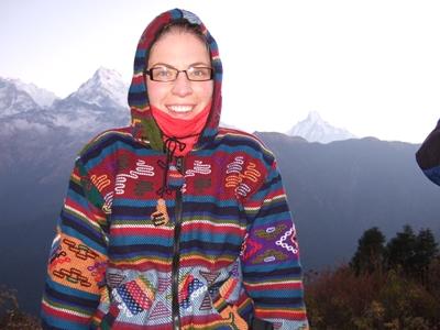 Ich am Poon Hill nepal-sozialarbeit-freiwillige
