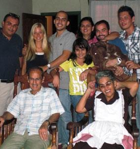 Mit meiner Gastfamilie costa-rica-unterrichten-freiwillige