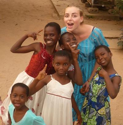 Fashion show togo-sozialarbeit-freiwillige