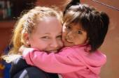 Roxana und ich bolivien-sozialarbeit-mit-kindern
