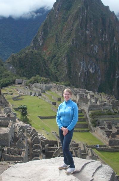 Beim Besuch in Machu Picchu Beim Besuch in Machu Picchu