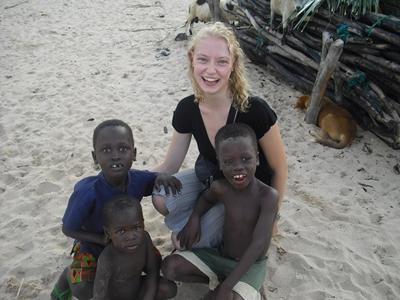 Ich mit einigen Kindern Ich mit einigen Kindern