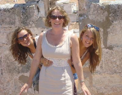 Bryony, Harriet and mum Bryony, Harriet and mum