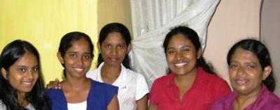 With my host family With my host family