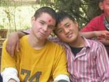 With my friend Sudarshan