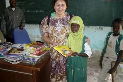 With local child With local child