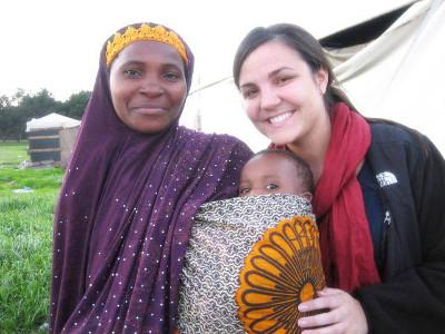 With mother and child With mother and child