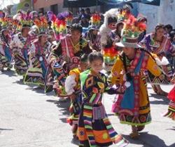 At a Peruvian festival