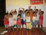 Children at the orphanage Children at the orphanage