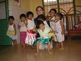 Me with some of the kids Me with some of the kids
