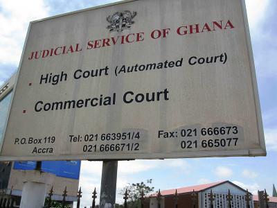 At court in Ghana At court in Ghana