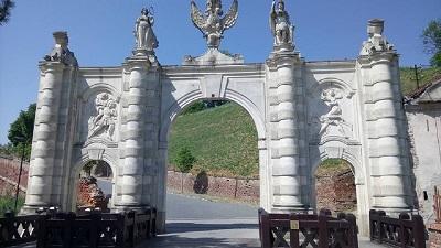 Gate 1 of the Citadel in Romania Gate 1 of the Citadel in Romania
