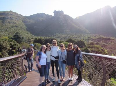 Volunteers visiting Kirstenbosch Botanical Garden Volunteers visiting Kirstenbosch Botanical Garden