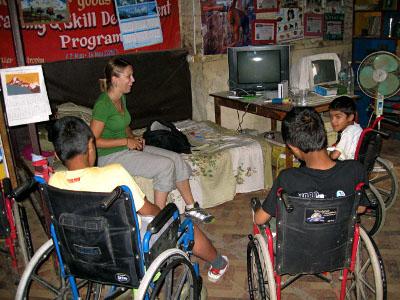 Local kids at the centre Local kids at the centre