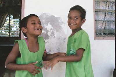Children in a Fiji Care Placement Children in a Fiji Care Placement