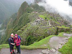 At Machu Picchu