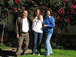 With my host 'parents'