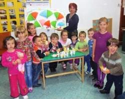 The children at the home The children at the home
