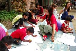 Children painting Children painting