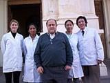 With our supervisor outside the hospital With our supervisor outside the hospital