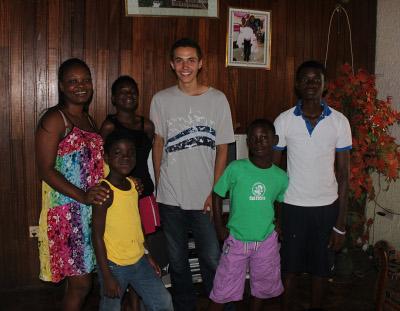 Host family in Ghana Host family in Ghana