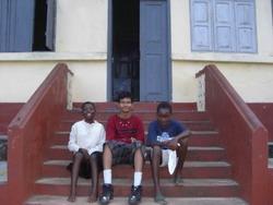 At host family