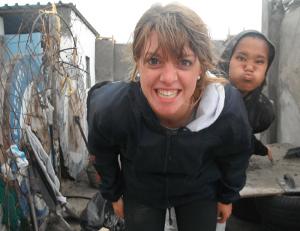 Volunteering in a township Volunteering in a township