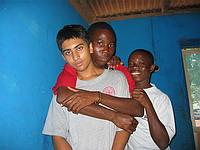 John, Kofi and I