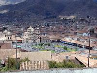 View over the plaza in Cuzco