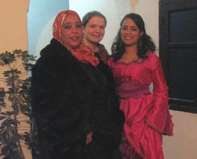 With host family With host family