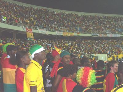 Inside the stadium Inside the stadium