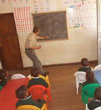 In the classroom In the classroom