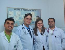 With doctors at the clinic With doctors at the clinic