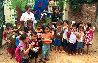 Cute kids in Cambodia Cute kids in Cambodia