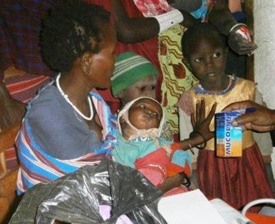 Treating local people
