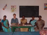 With the teachers