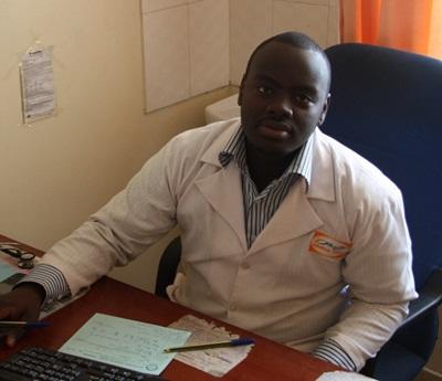 A doctor at the clinic A doctor at the clinic