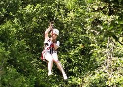 Zip-lining" Zip-lining