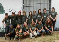 Projects Abroad volunteer group