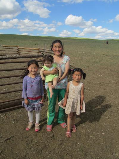 People in Mongolia People in Mongolia