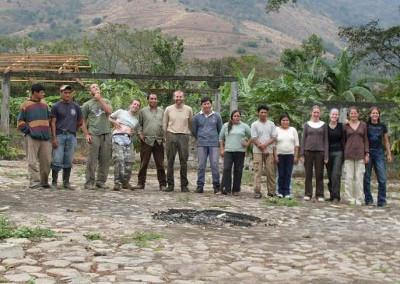 Inca project volunteers and staff Inca project volunteers and staff