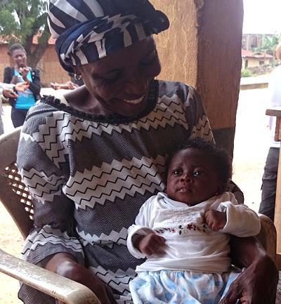 Local mother and baby in Ghana Local mother and baby in Ghana